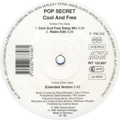 Pop Secret : Cool And Free (12")
