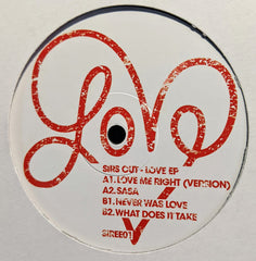 SIRS (4) : Sirs Cut - Love EP (12", EP)