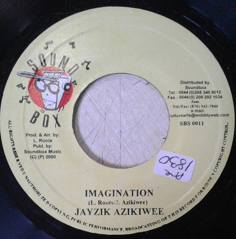 Jayzik Azikiwee* : Imagination (7")