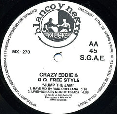 Crazy Eddie & Q.Q. Freestyle : Jump The Jam (12")