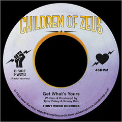 Children of Zeus ‎– Royal / Get What's Yours - First Word Records ‎– FW210
