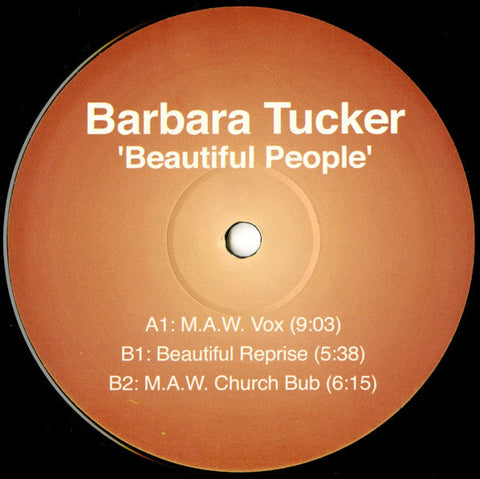 Barbara Tucker : Beautiful People (12")