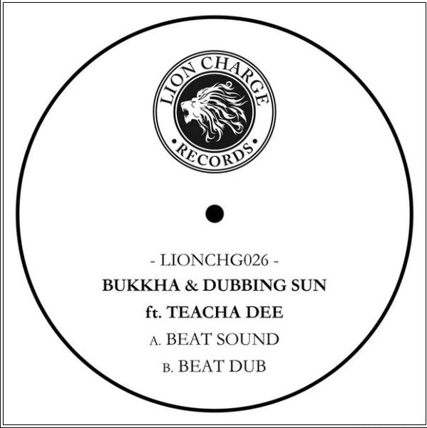 Bukkha & Dubbing Sun Ft. Teacha Dee : Beat Sound (12", Ltd, W/Lbl)