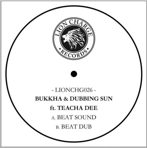 Bukkha & Dubbing Sun Ft. Teacha Dee : Beat Sound (12", Ltd, W/Lbl)