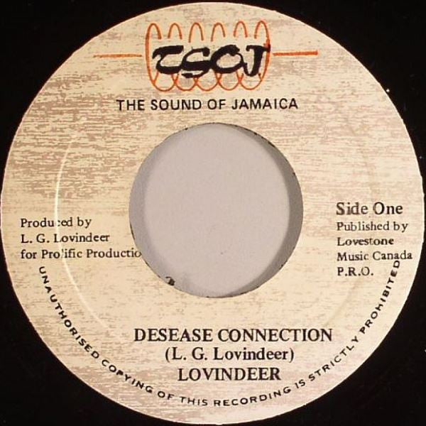 Lloyd Lovindeer : Desease Connection (7")