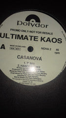 Ultimate Kaos : Casanova (12", Promo)