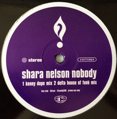 Shara Nelson : Nobody (12", Promo)