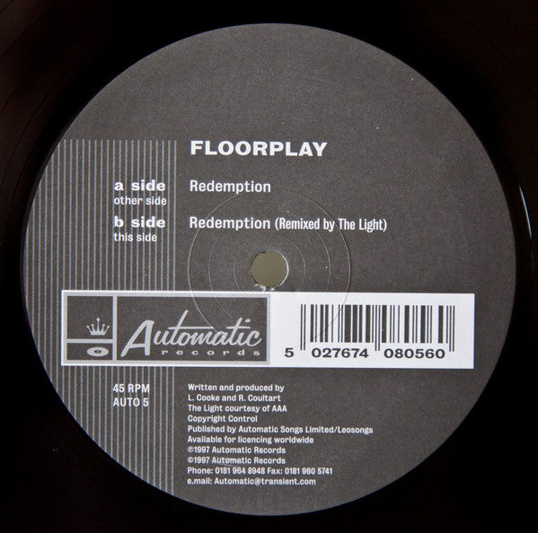 Floorplay : Redemption (12")