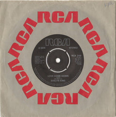 Evelyn King : Love Come Down (7", Com)