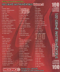 Various : 100 Grime Instrumentals Volume: 2 (6xCDr, Comp)