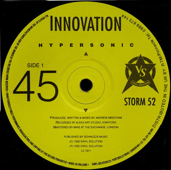 Innovation : Hypersonic (12")