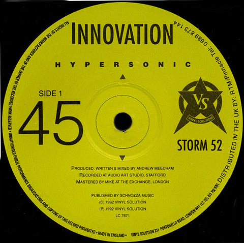 Innovation : Hypersonic (12")