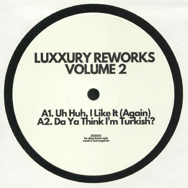 Luxxury : Luxxury Reworks Volume 2 (12")