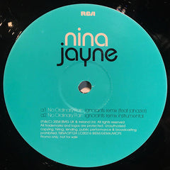 Nina Jayne : No Ordinary Pain (The Mixes) (12", Promo)