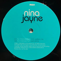 Nina Jayne : No Ordinary Pain (The Mixes) (12", Promo)