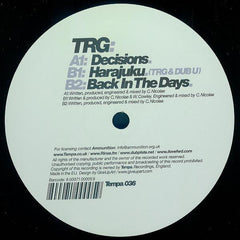 TRG : Decisions (12")