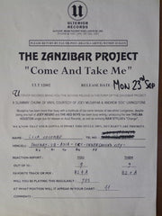 Zanzibar Project : Come And Take Me (12", TP)
