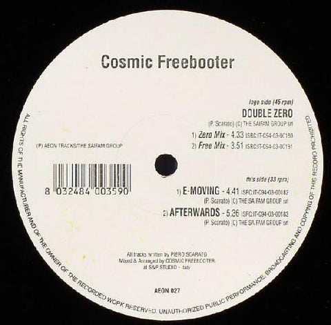 Cosmic Freebooter : Double Zero (12")
