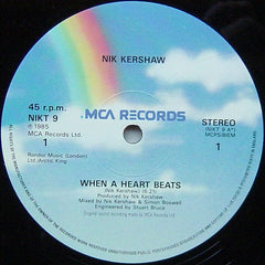 Nik Kershaw : When A Heart Beats (12", Single)