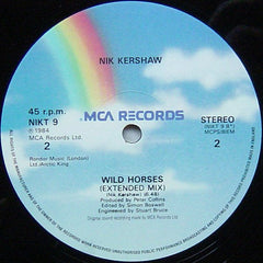 Nik Kershaw : When A Heart Beats (12", Single)