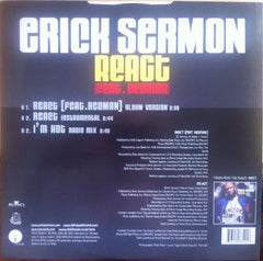 Erick Sermon : React (12")