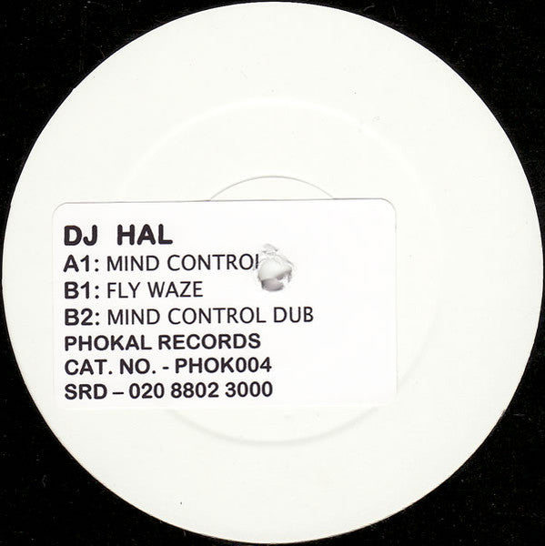 DJ Hal : Mind Control (12", W/Lbl, Sti)