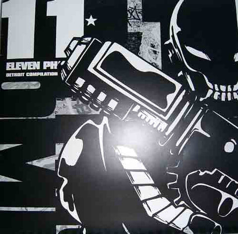 Various : Eleven Phases - Detroit Compilation (2xLP, Comp)