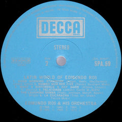 Edmundo Ros & His Orchestra : The Latin World Of Edmundo Ros Vol. 2 (LP, Comp)