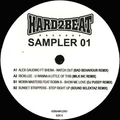 Various : Hard2Beat Records Sampler 01 (12", Ltd, Promo, Smplr)