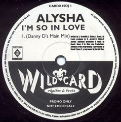 Alisha Warren : I'm So In Love (2x12", Promo)