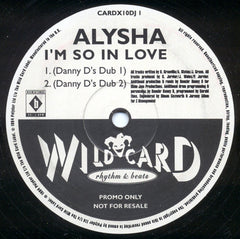 Alisha Warren : I'm So In Love (2x12", Promo)