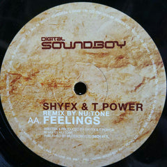 Shy FX / Shy FX & T Power : Plastic Soul (D Bridge Silent Soul Remix) / Feelings (Nu:Tone Remix) (12", Ltd)