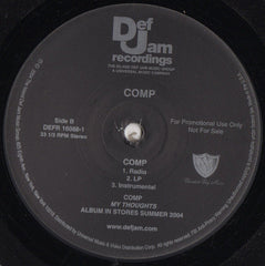 Comp : Harder / Comp (12", Promo)