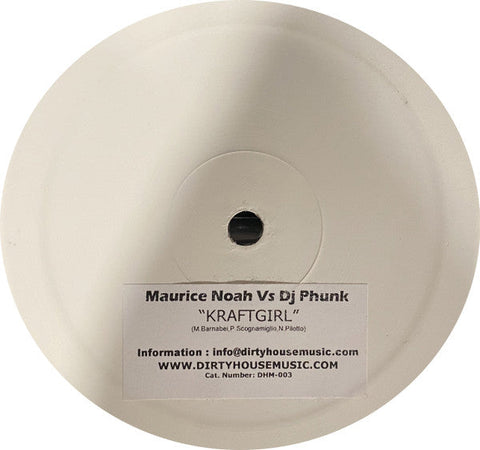 Maurice Noah & DJ Phunk : Kraftgirl (12", Promo, W/Lbl, Sti)