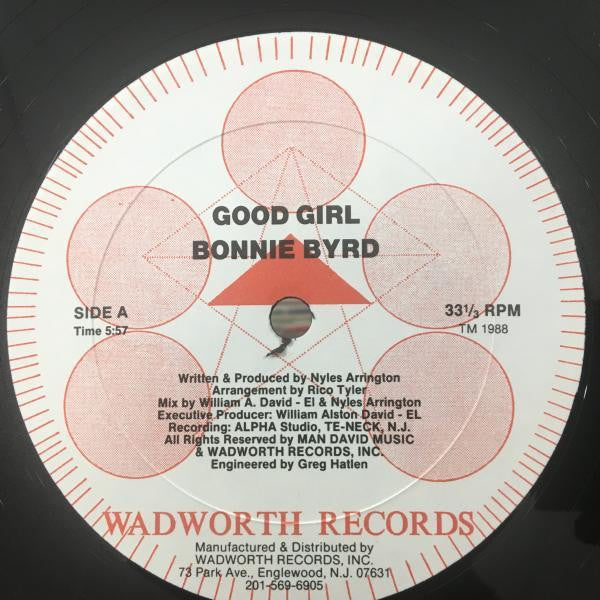 Bonnie Byrd : Good Girl / We Can Make It (12")