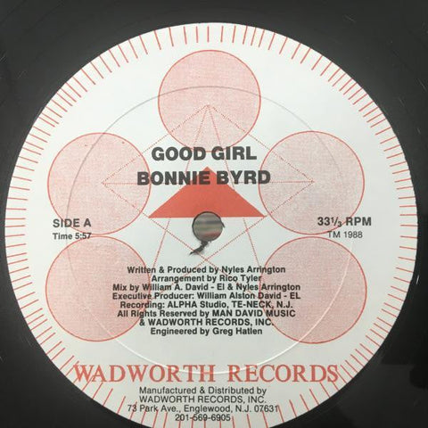 Bonnie Byrd : Good Girl / We Can Make It (12")