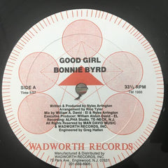 Bonnie Byrd : Good Girl / We Can Make It (12")