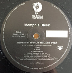Memphis Bleek : Need Me In Your Life / We Ballin' (12")