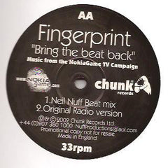 Fingerprint (2) : Bring The Beat Back (12", Promo)