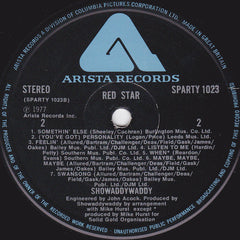 Showaddywaddy : Red Star (LP, Album)