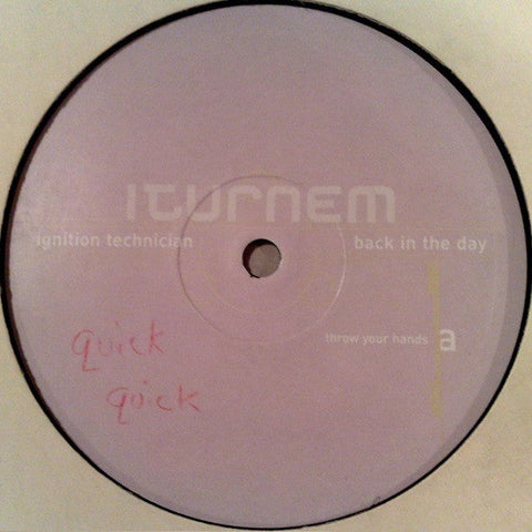 Ignition Technician : Back In The Day (12")
