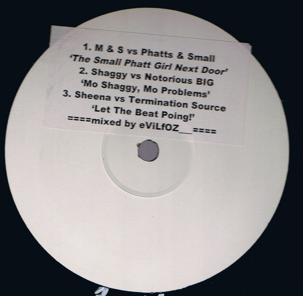 Various : The Small Phatt Girl Next Door (12", S/Sided, Unofficial, W/Lbl, Sti)