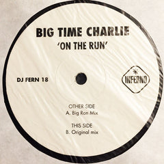 Big Time Charlie : On The Run (2x12", Promo)