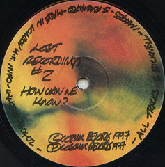 S. Bicknell* : Lost Recordings #2 - How Can We Know? (12")