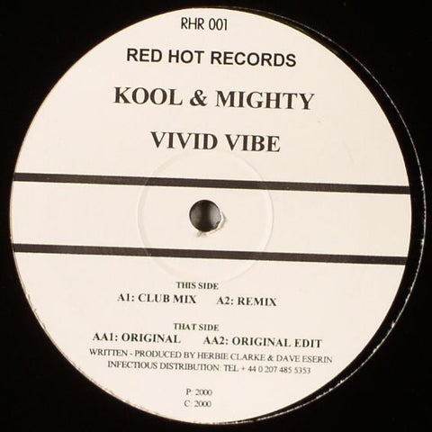 Kool & Mighty : Vivid Vibe (12")