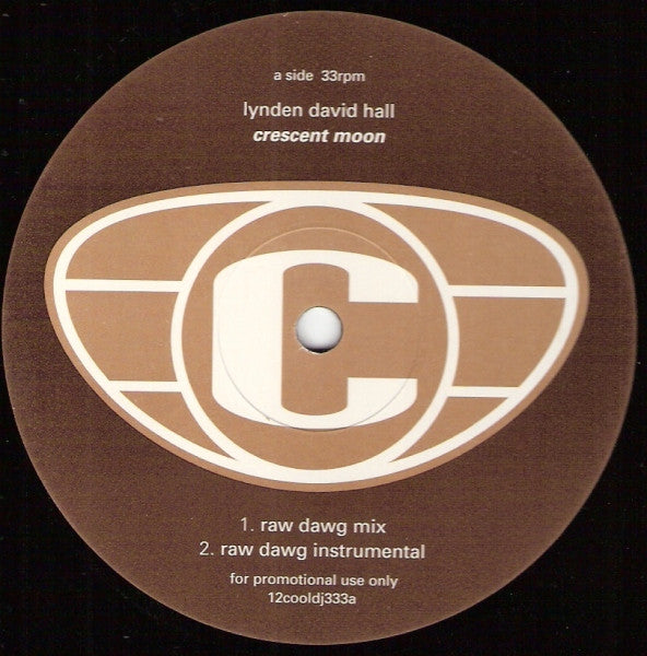 Lynden David Hall : Crescent Moon (12", Promo)