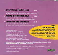 Upside Down (3) : Every Time I Fall In  Love (CD, Single, CD1)