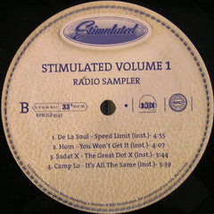 Various : Stimulated Vol. 1 - Radio Sampler (12", Promo, Smplr)