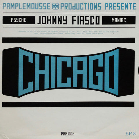 Johnny Fiasco / Jo Zas* : Chicago Versailles EP.2 (12")