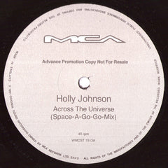 Holly Johnson : Across The Universe (12", Advance, Promo)